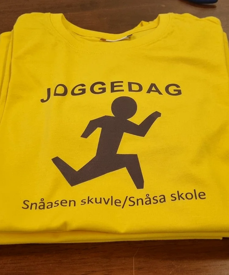 Joggedag – skole-T-skjorter